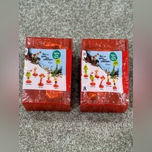 New! How The Grinch Stole Christmas! Bundle of two mystery figures sealed in box